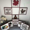 Canada Day 9 pc set