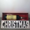 Christmas wine gift box