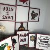 Canada Day 9 pc set