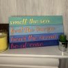 Ocean living sign