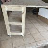 708E636C-96F2-40D9-8EB4-73198F1B0E5C Mobile Kitchen Island, with drop leaf