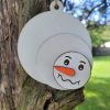 Melted Snowman Ornaments