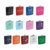 6 oz. Powder Coated Laserable Stainless Steel Flask