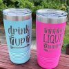 Polar Camel 20 oz. Ringed Tumbler with Lid