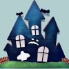 1045237B-D81F-4012-9F98-EFFA580C073A Haunted House Shelf Sitter