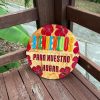 1622D538-63D7-43EB-BD17-2A36C9E43B93 Door Hanger - Bienvenidos Para Nuestra Hogar- Welcome to our home