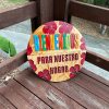 1918CAE3-8D28-4FC5-A679-535FD94452CC Door Hanger - Bienvenidos Para Nuestra Hogar- Welcome to our home