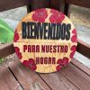 84D4A58C-9AB0-4397-B0A9-A111C0441D5C Door Hanger - Bienvenidos Para Nuestra Hogar- Welcome to our home