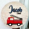 8F2DE28E-7FEF-4434-BB87-A45CE4B221D6 Baby Name Round - Nursery Decor