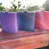 6 oz. Powder Coated Laserable Stainless Steel Flask