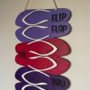 IMG_7737 Flip flop wall hanging