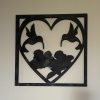 Hummingbird Wall hanging silhouette