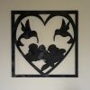 Hummingbird Wall hanging silhouette