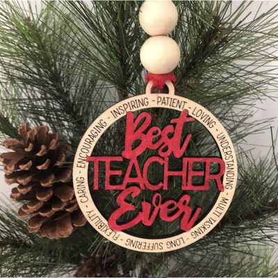 Best Teacher Ornament
