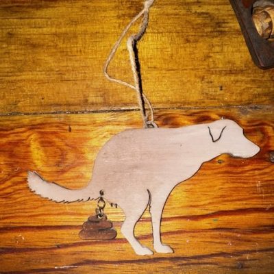 Poopin’ Pup Ornament