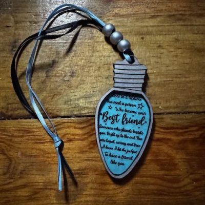 Lightbulb Christmas Ornament