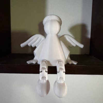 3D Printed Christmas Angels