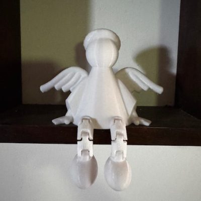 3D Printed Christmas Angels