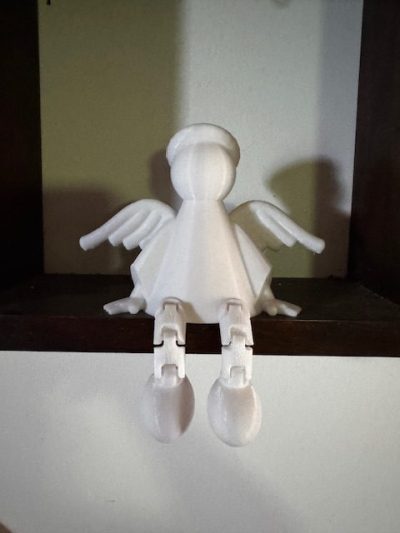 3D Printed Christmas Angels