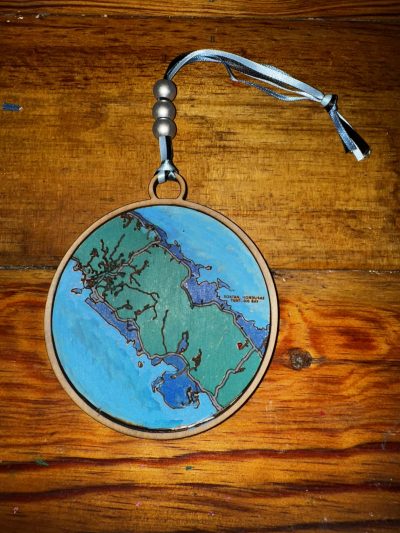 Map Ornaments - customizable